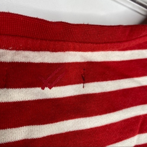 William Rast Red & White Stripe Top - Picture 7 of 11